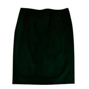 Carlisle Wool Blend Black Midi Pencil Skirt Size 8/Medium MSRP $398